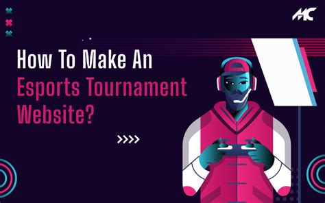 tournament website builder.